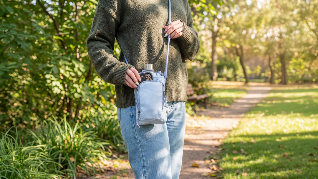 SAELO™ Water Bottle Sling: The Stylish, Hands-Free Solution for Everyday Hydration